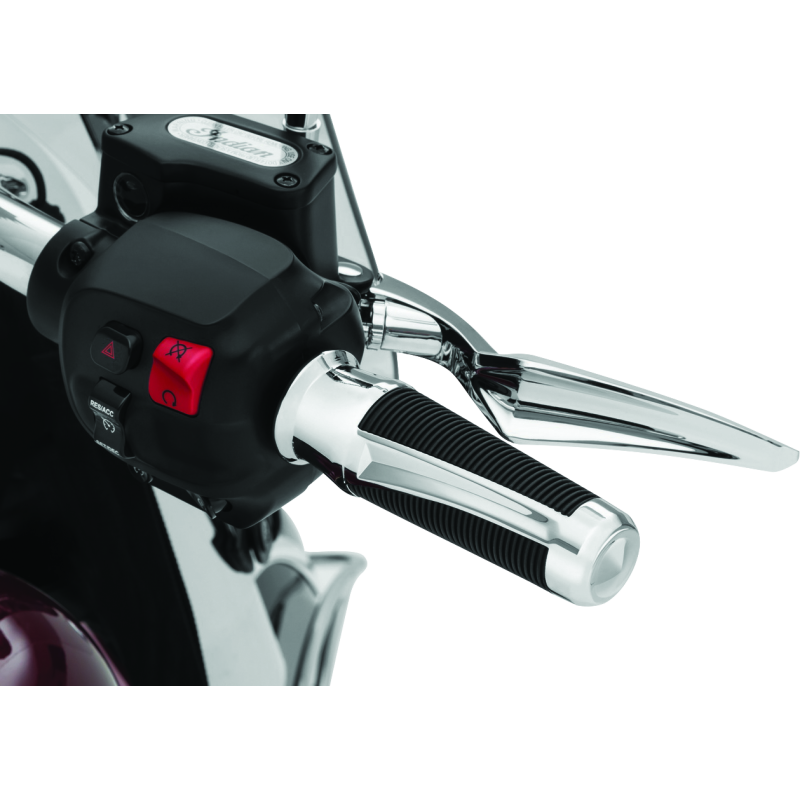 Kuryakyn Phantom Grips Indian Chrome