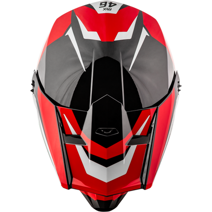 Mx 46y Cyclus Helmet Black/Red Ym