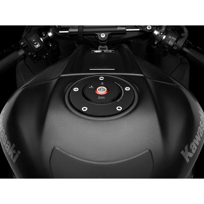 Gas Cap Locking Black Kaw