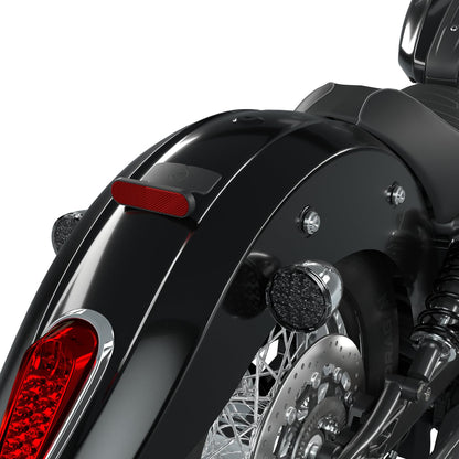 Indian Motorcycle Scout Classic Smoked Turn Signals - 2890296-156