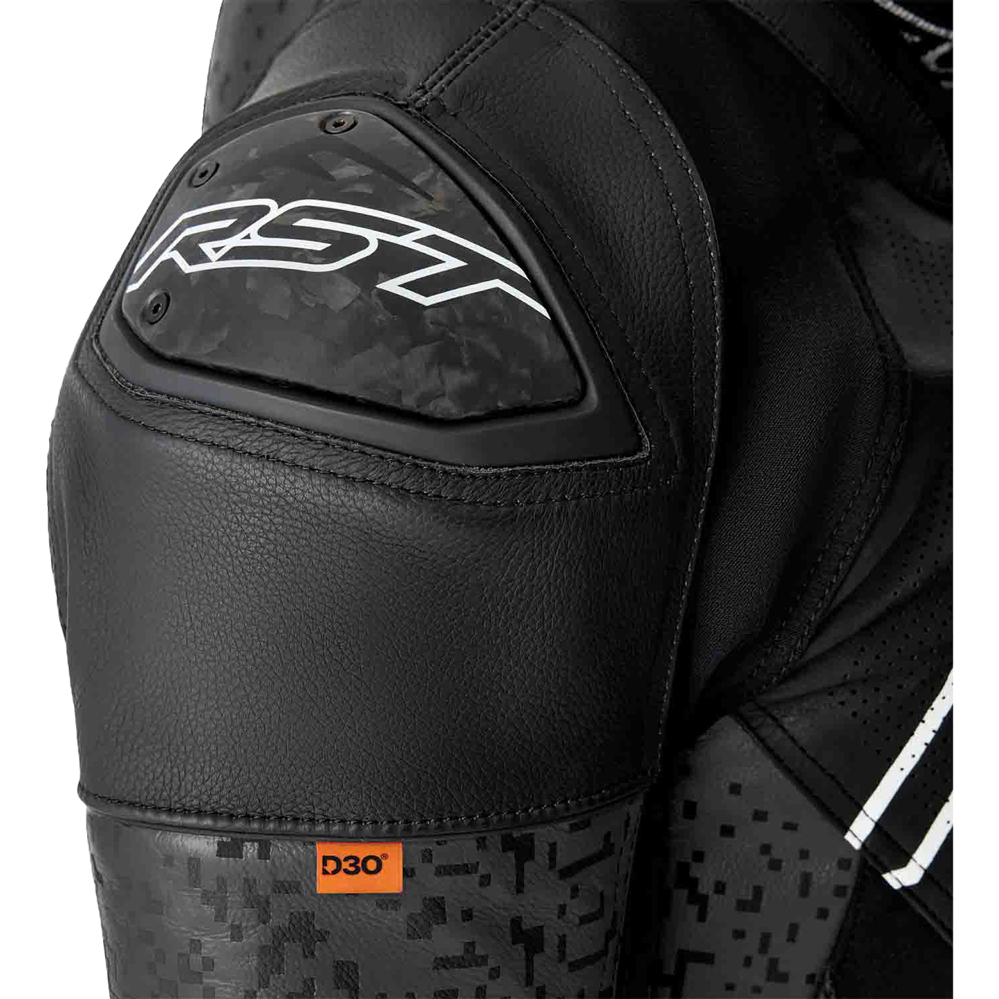 Ps Supersport K D3o Jacket Black Leather Md