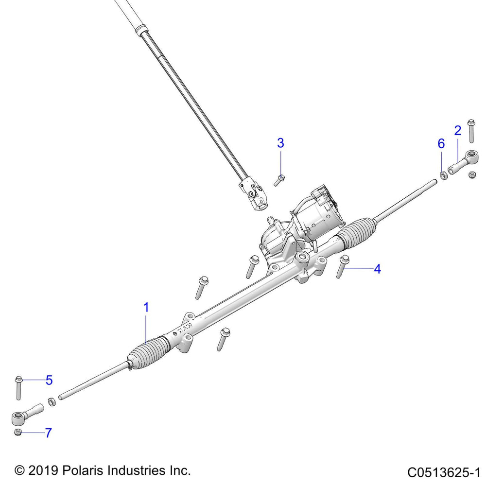 
                      
                        Polaris Slingshot TIE ROD-OUTER, Genuine OEM Part 7061263, Qty 1
                      
                    