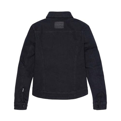 Indian Motorcycle Women's Alex Denim Jacket, Black - S - 283336402