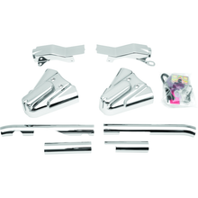 Kuryakyn Swingarm Cover Kit - Unlighted 86-99 Softail Models Chrome