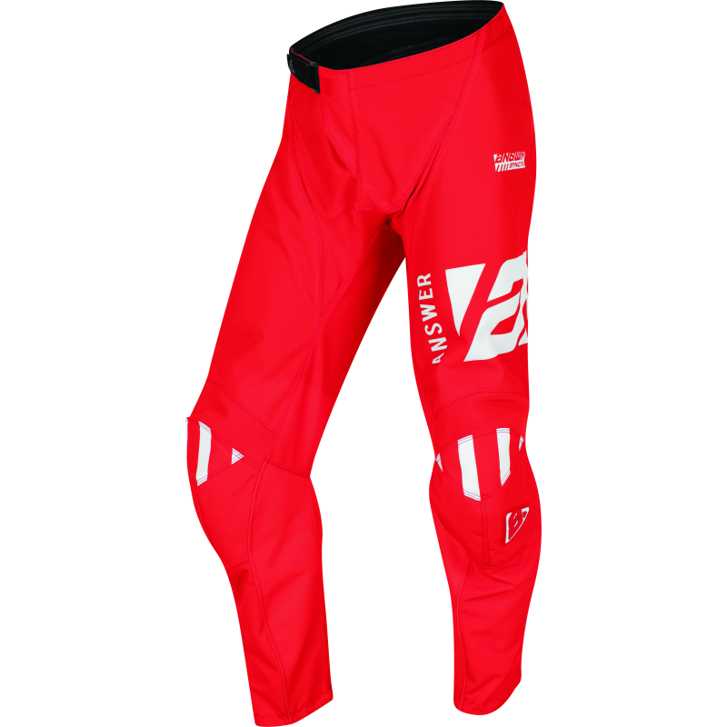 Answer Syncron Merge Pant Red/White Youth Size - 22