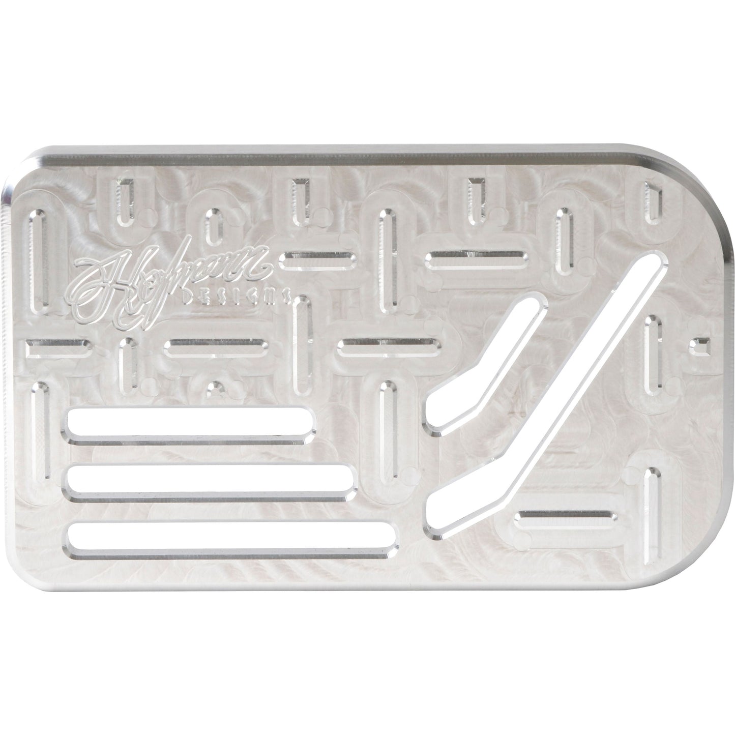 H/D Billet Brake Pedal Pad Raw Flt