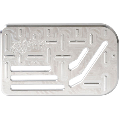 H/D Billet Brake Pedal Pad Raw Flt