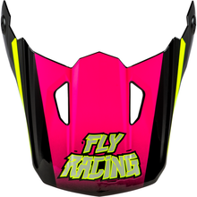 Youth Kinetic Scorched Helmet Visor Neon Pnk/Hivis/Blk Ys Yl