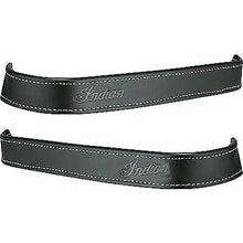 Indian Motorcycle Genuine Leather Trim for Floorboards, Pair, Black, for Chief, Super Chief, Chieftain, Challenger, Roadmaster, Springfield, Pursuit Models and More - 2880007-01