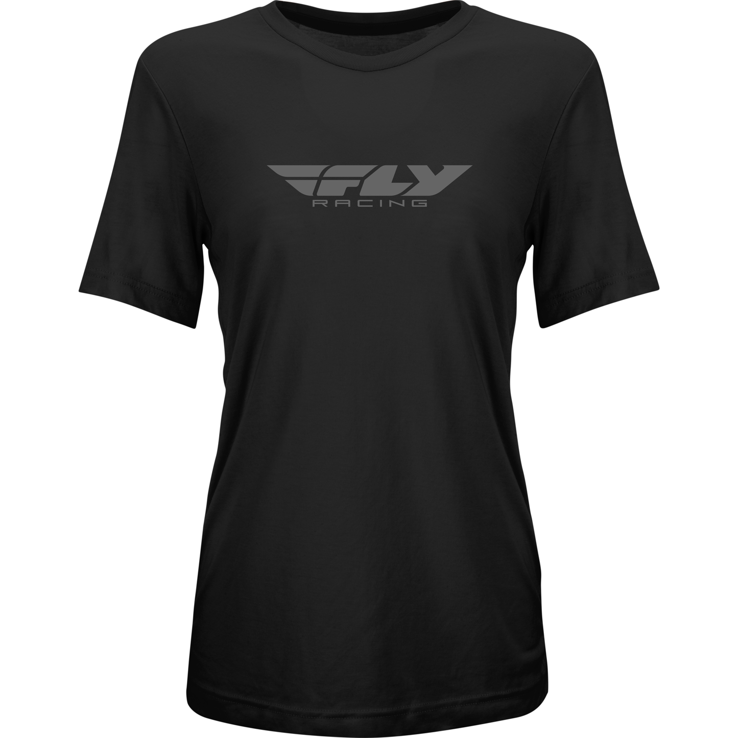 Women's Fly Origin Corp Tee Black/Grey Lg