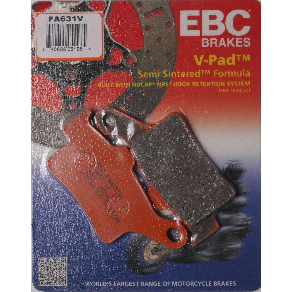 Brake Pads Fa631v Semi Sintered V Series