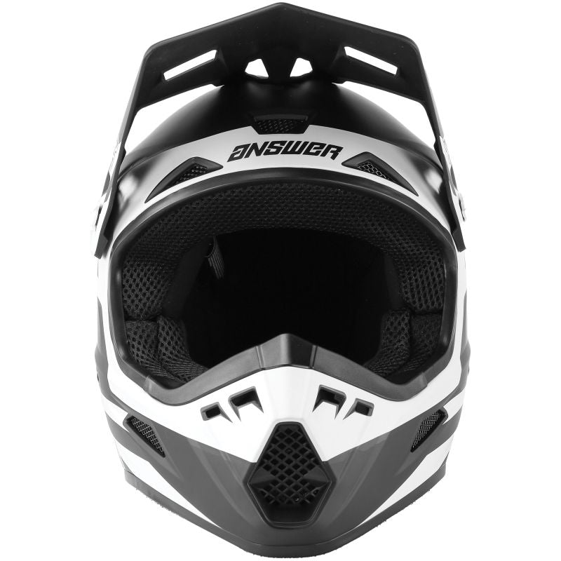 Answer AR1 Sweep Helmet Black/White Youth - Large