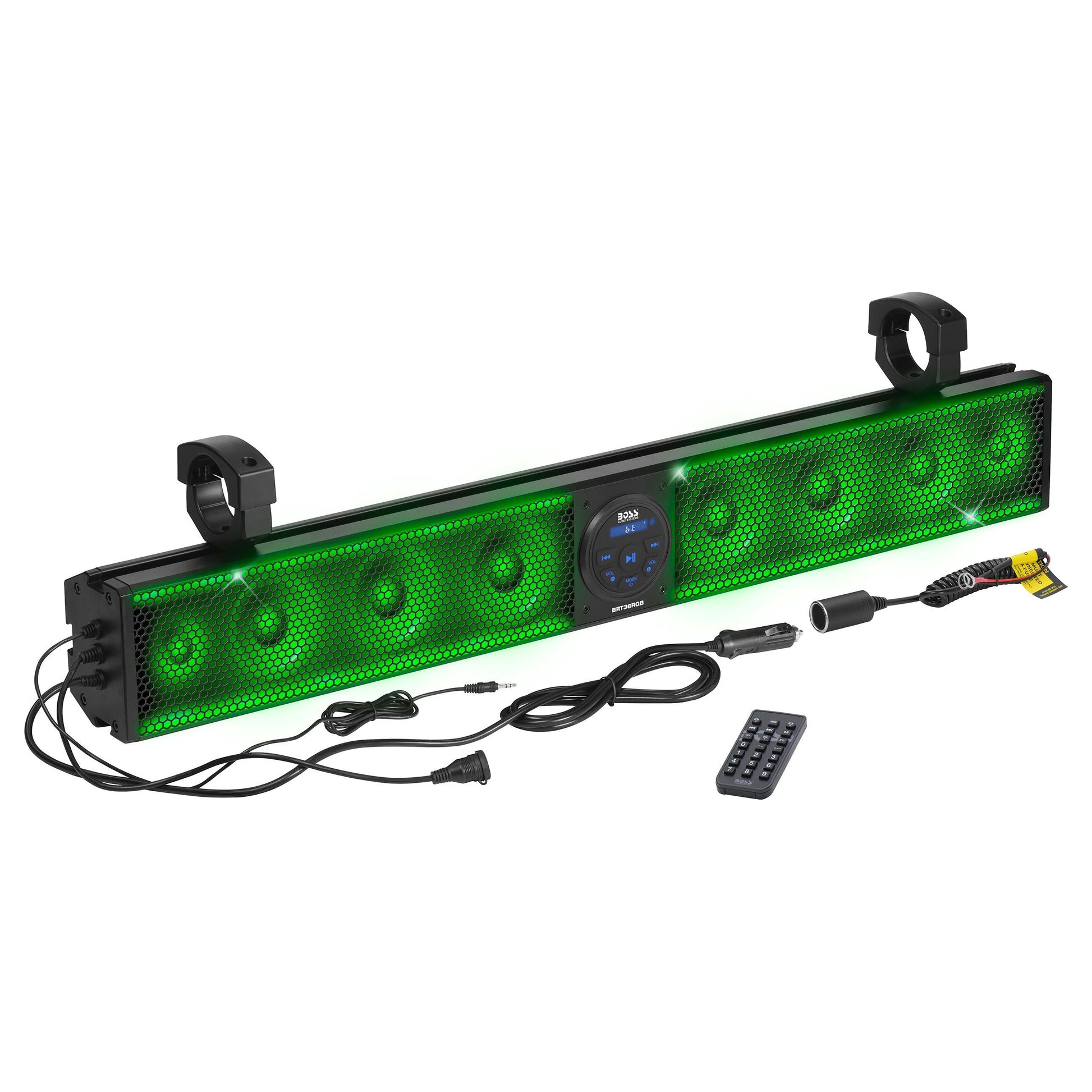 36" Riot Sound Bar With Rgb 8 Speakers Fits 1.5 2.0" Bars
