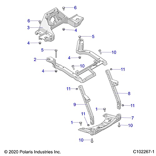 
                      
                        Polaris ATV SUPPORT-RACK,CAST, Genuine OEM Part 5639282, Qty 1
                      
                    