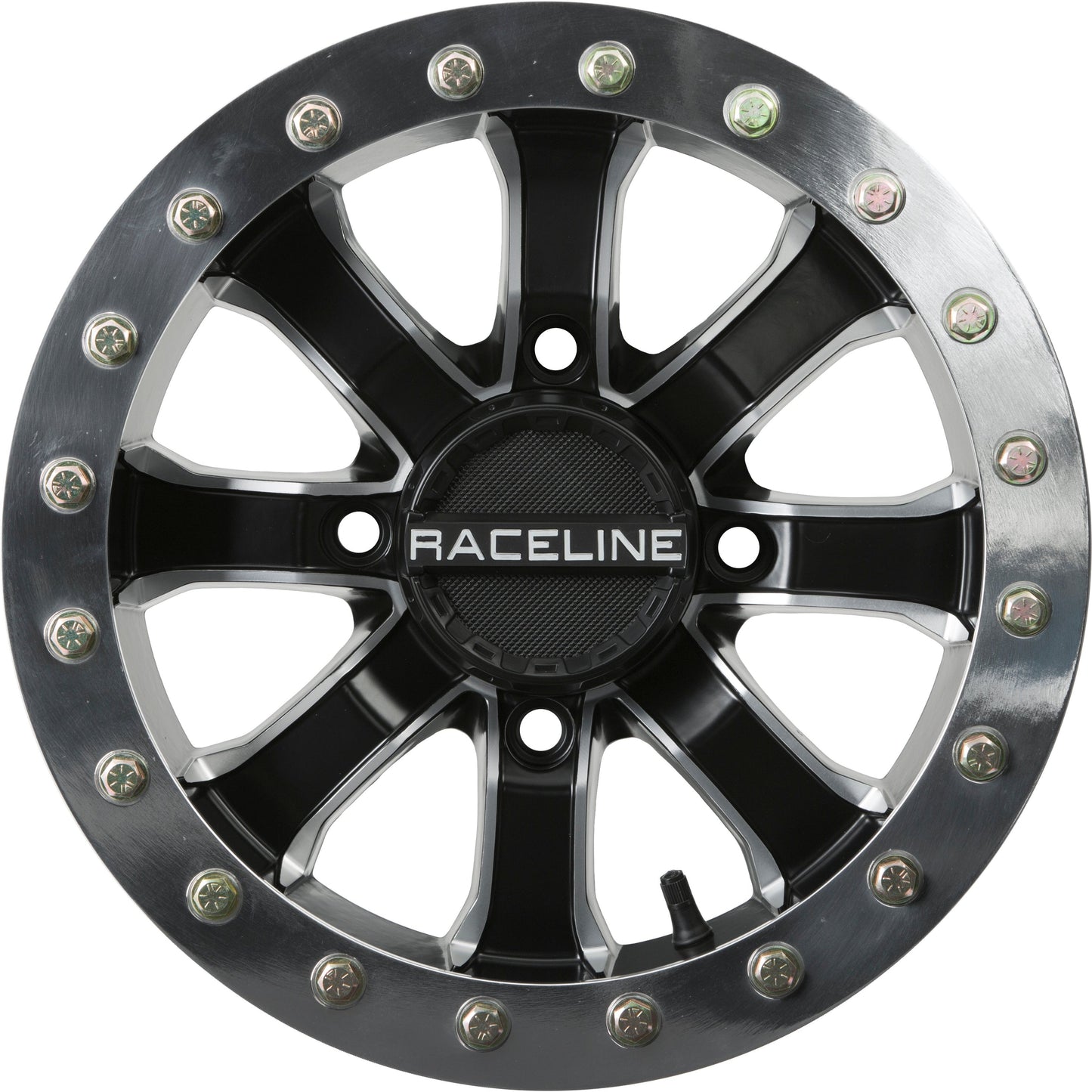 Mamba Bdlk Wheel 14x10 4/137 5+5 (0mm) Blk/Machined
