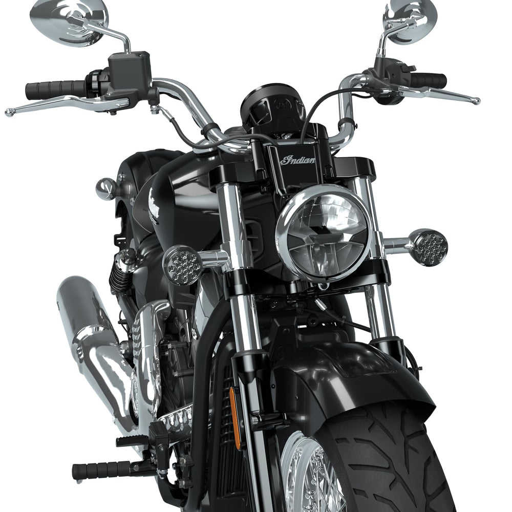
                      
                        Indian Motorcycle Scout Classic Smoked Turn Signals - 2890296-156
                      
                    