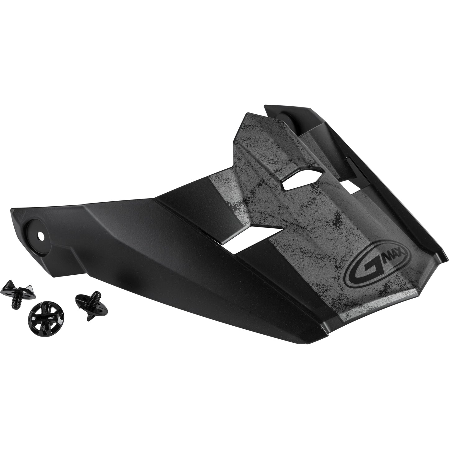 Visor W/Screws Dominant Mx 46 Matte Black/Grey Md 2x