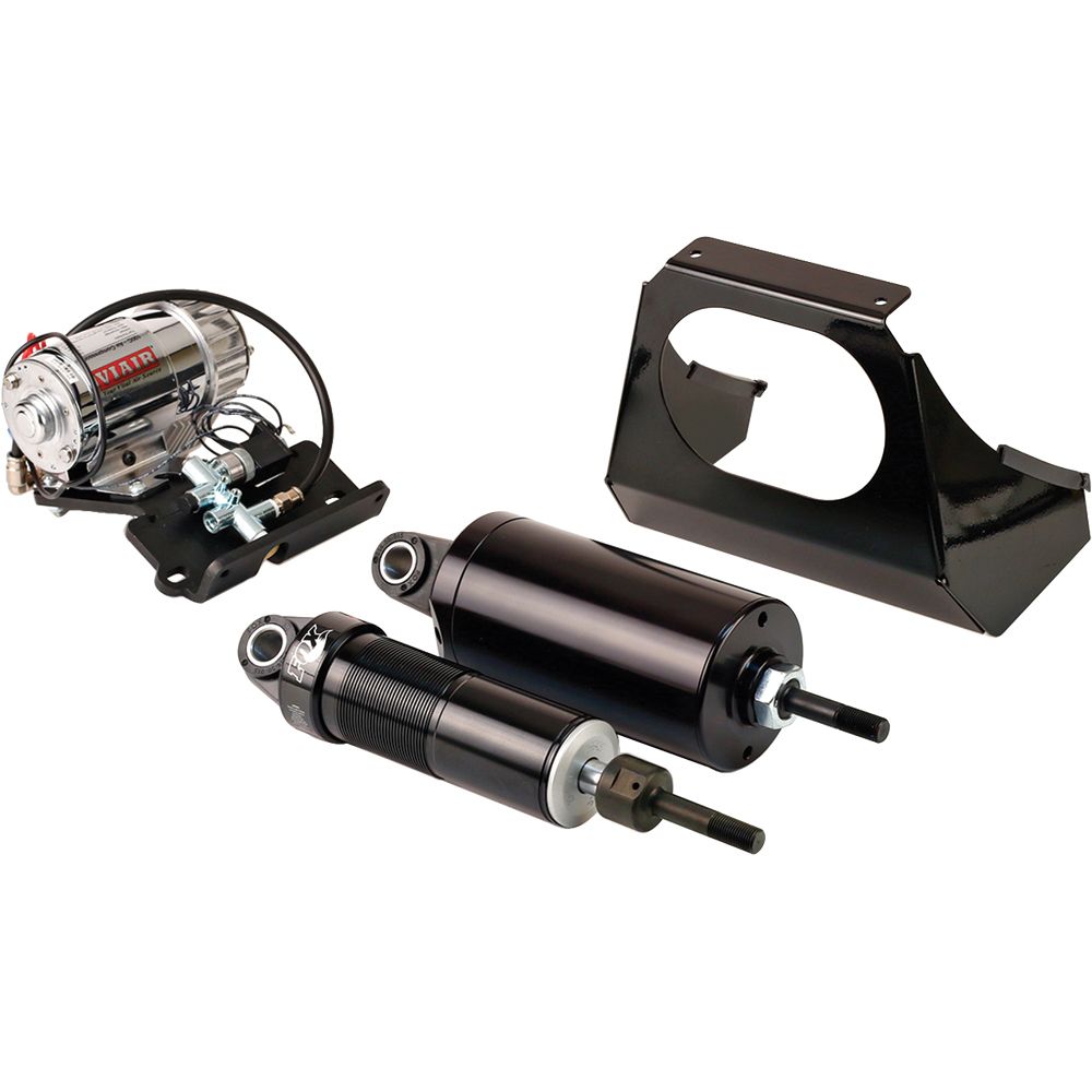 Air Shocks Fox Series Blk 01 17 Softail