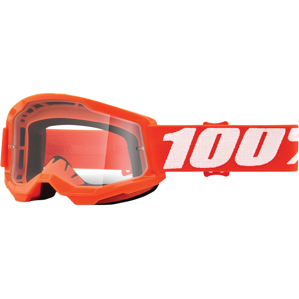 Strata 2 Junior Goggle Orange Clear Lens