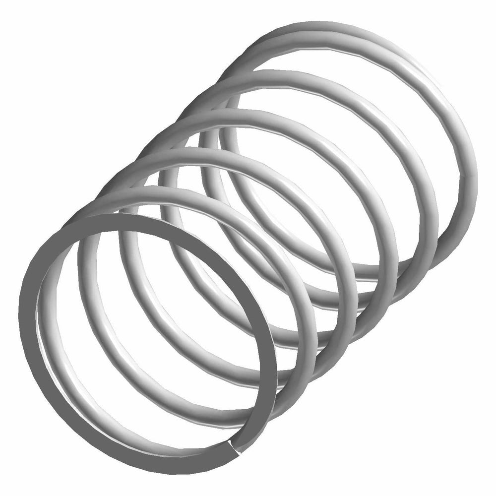 Polaris ATV Spring, White/Yellow, Genuine OEM Part 7041635, Qty 1