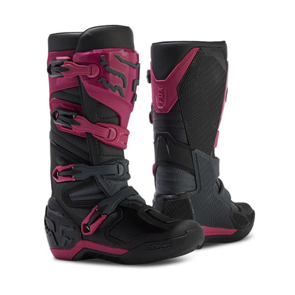 FOX RACING WOMEN'S COMP MOTOCROSS BOOTS, MAGNETIC