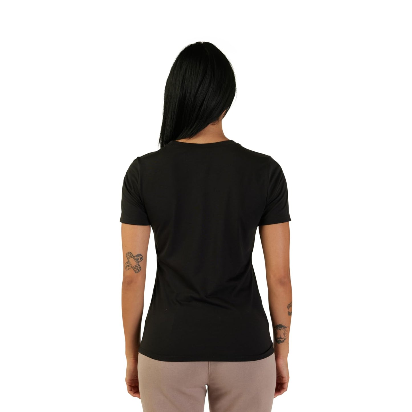 Fox Racing Women's Standard Absolute SS TECH TEE, Black, Large