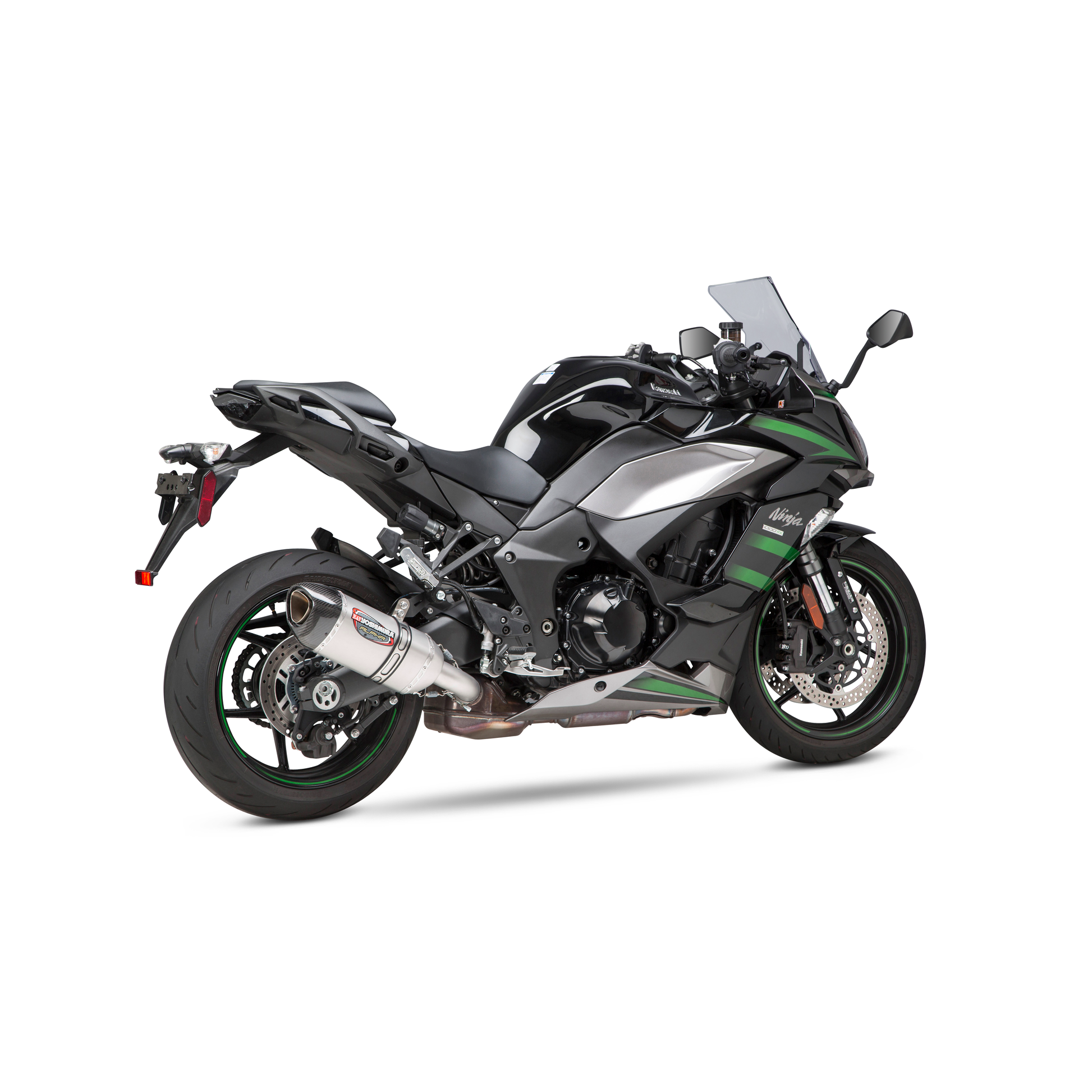 Exhaust Street Alpha Slip On Ss/Ss Kaw