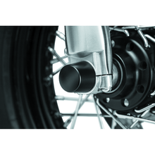 Kuryakyn Front Axle Nut Caps Satin Black