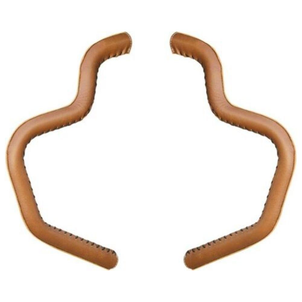 Indian Motorcycle Genuine Leather Mustache Highway Bar Wraps, Pair - 2880942-05