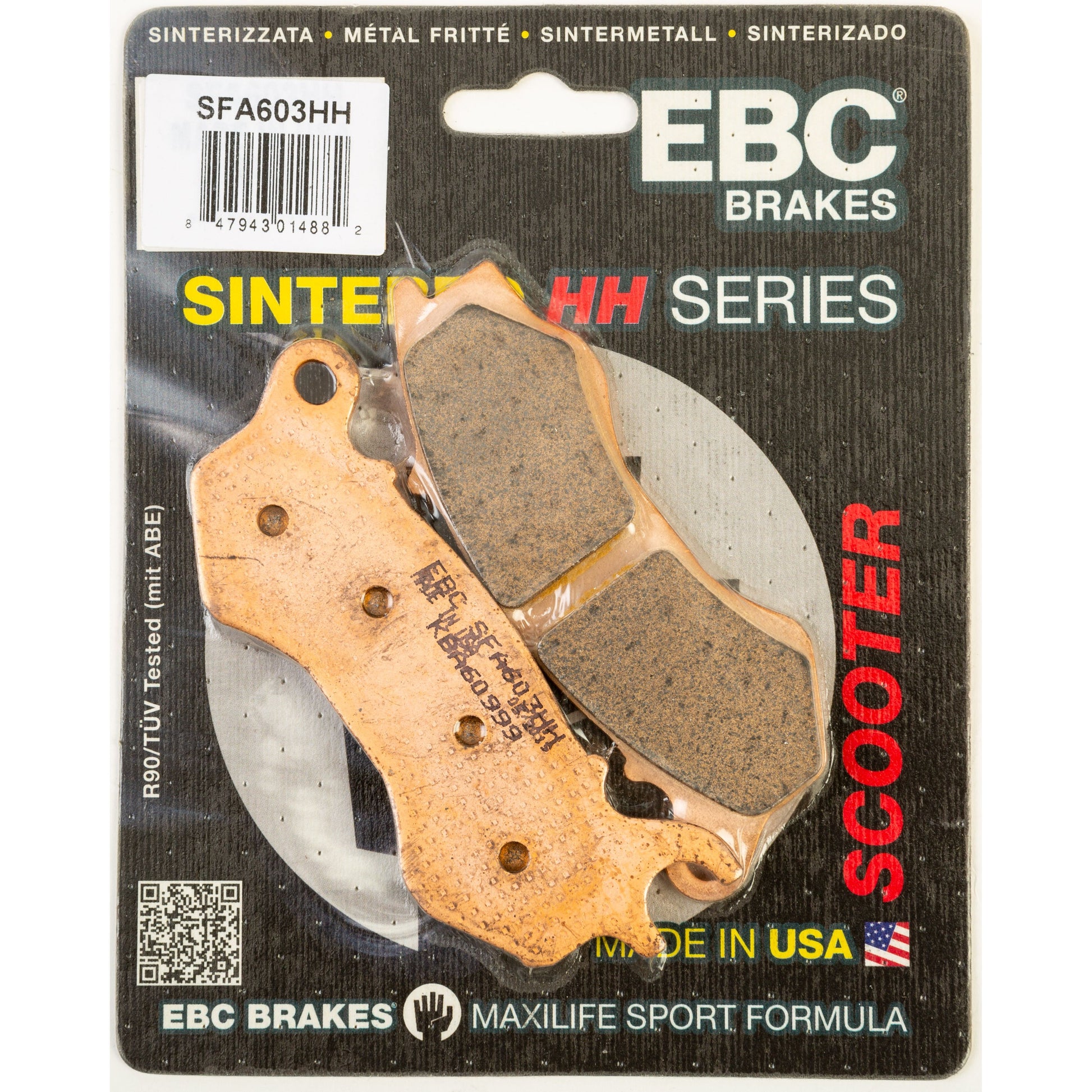 Brake Pads Sfa603hh Double H Sintered