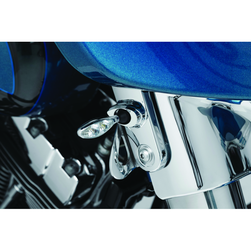 Kuryakyn Kuryakyn Front Turn Signal Mounts Chrome