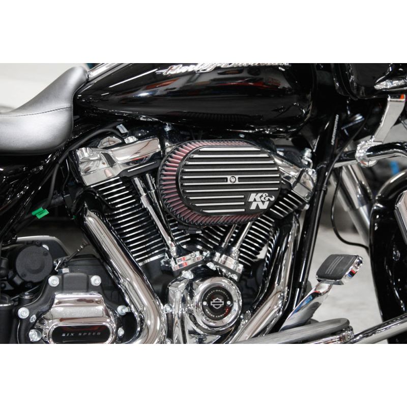 K&N Street Metal Intake System for 12-16 Harley-Davidson Road King 103cl Side Draft Touring