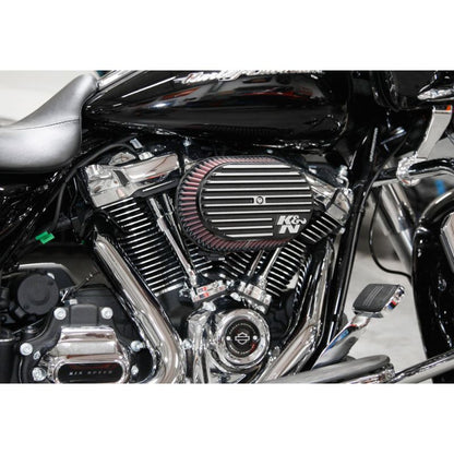 K&N Street Metal Intake System for 12-16 Harley-Davidson Road King 103cl Side Draft Touring