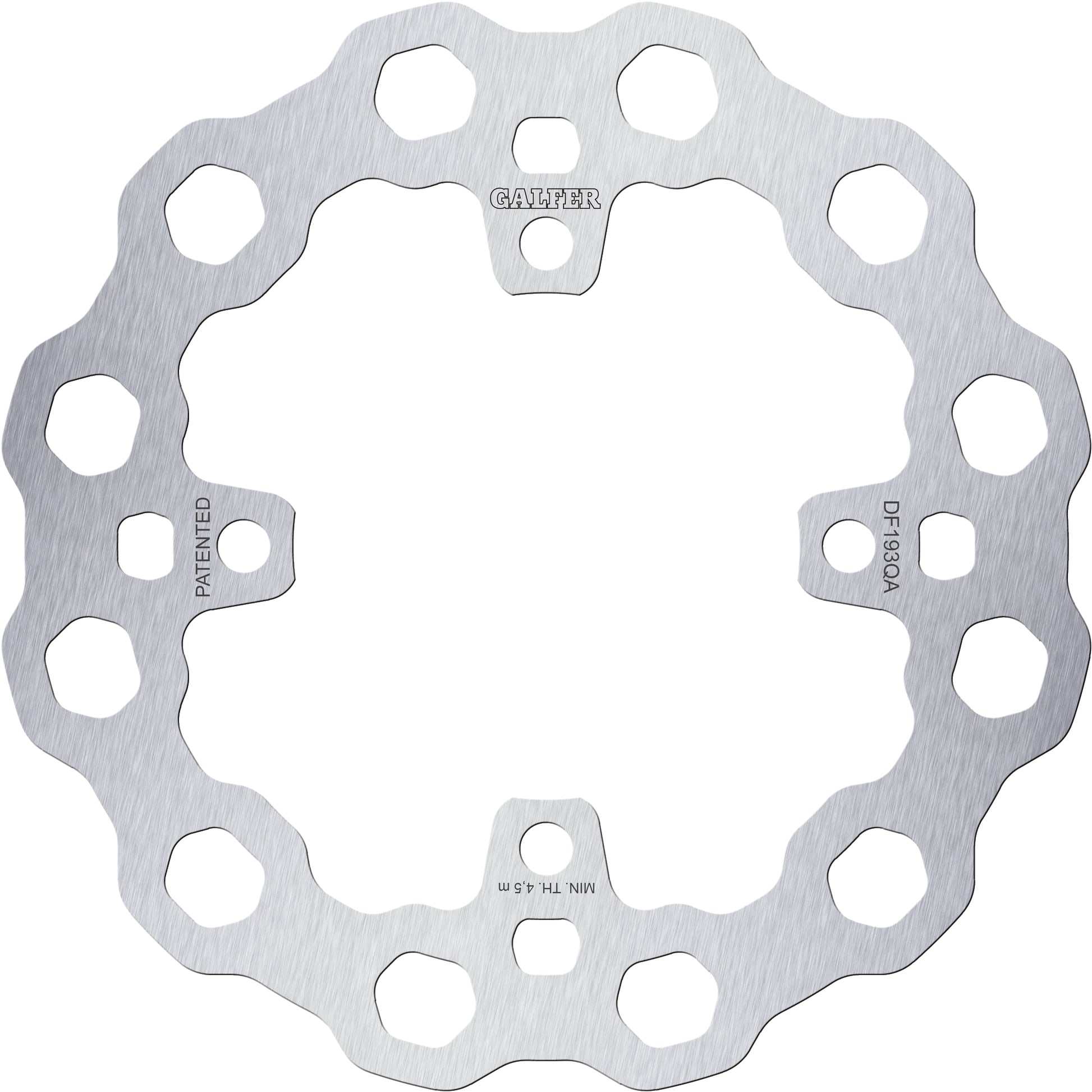 Brake Rotor Cubiq Fixed Rear Without Milling