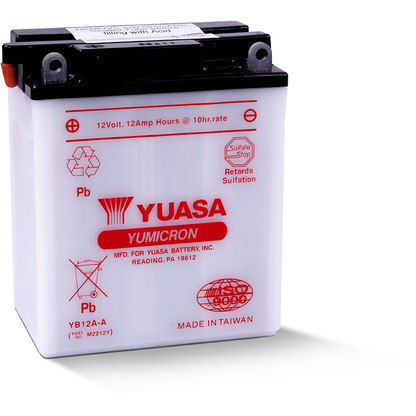 Yuasa YB12A-A Yumicron 12-Volt Battery