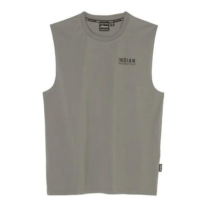 Indian Motorcycle Men's Est. Block Logo Tank, Gray - 2XL - 286477012