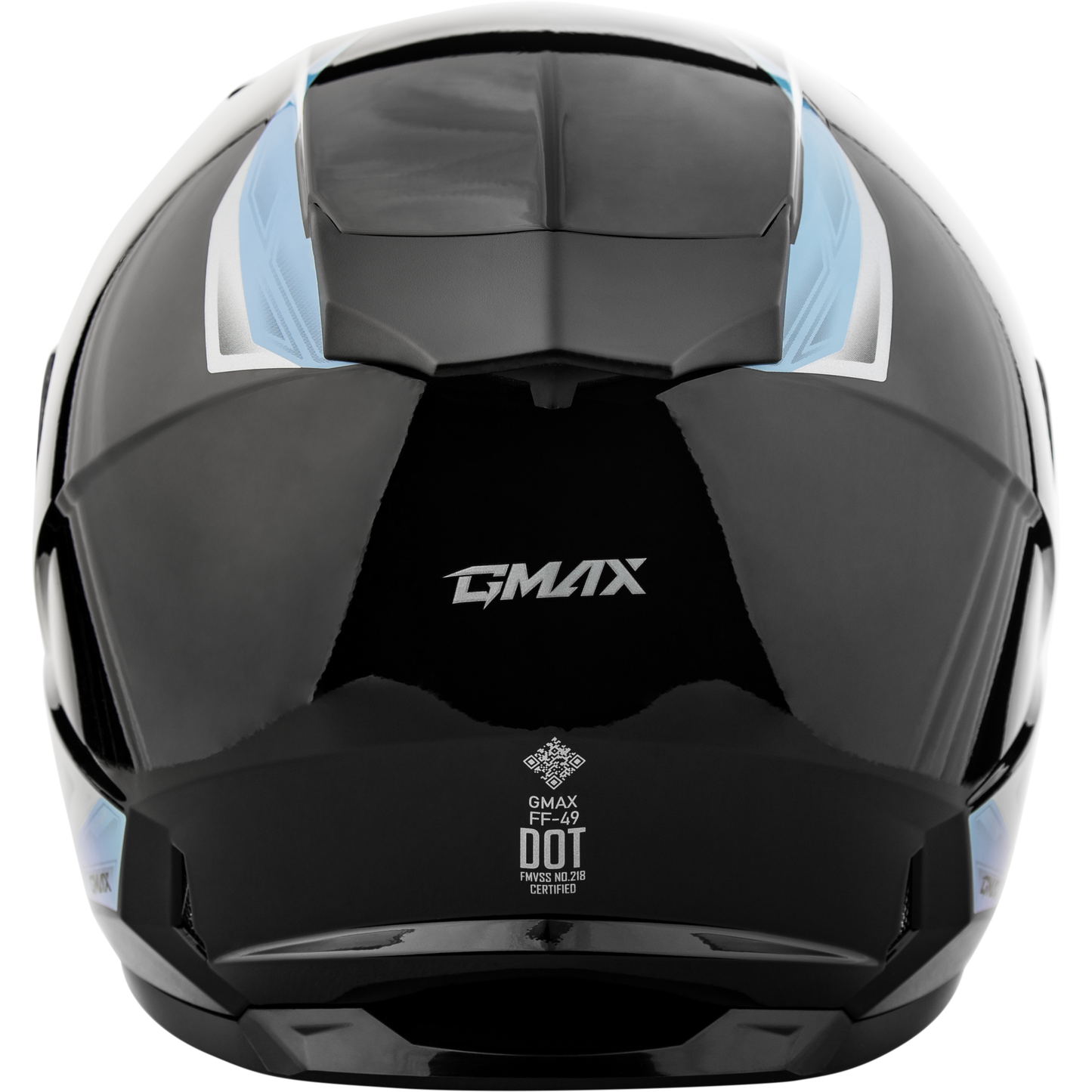 Ff 49 Syth Helmet Black/Silver Blue Sm