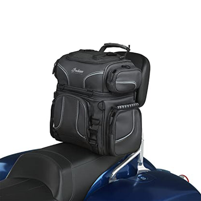 Indian Motorcycle Spirit Lake Day Bag, Black - 2889406-VBA