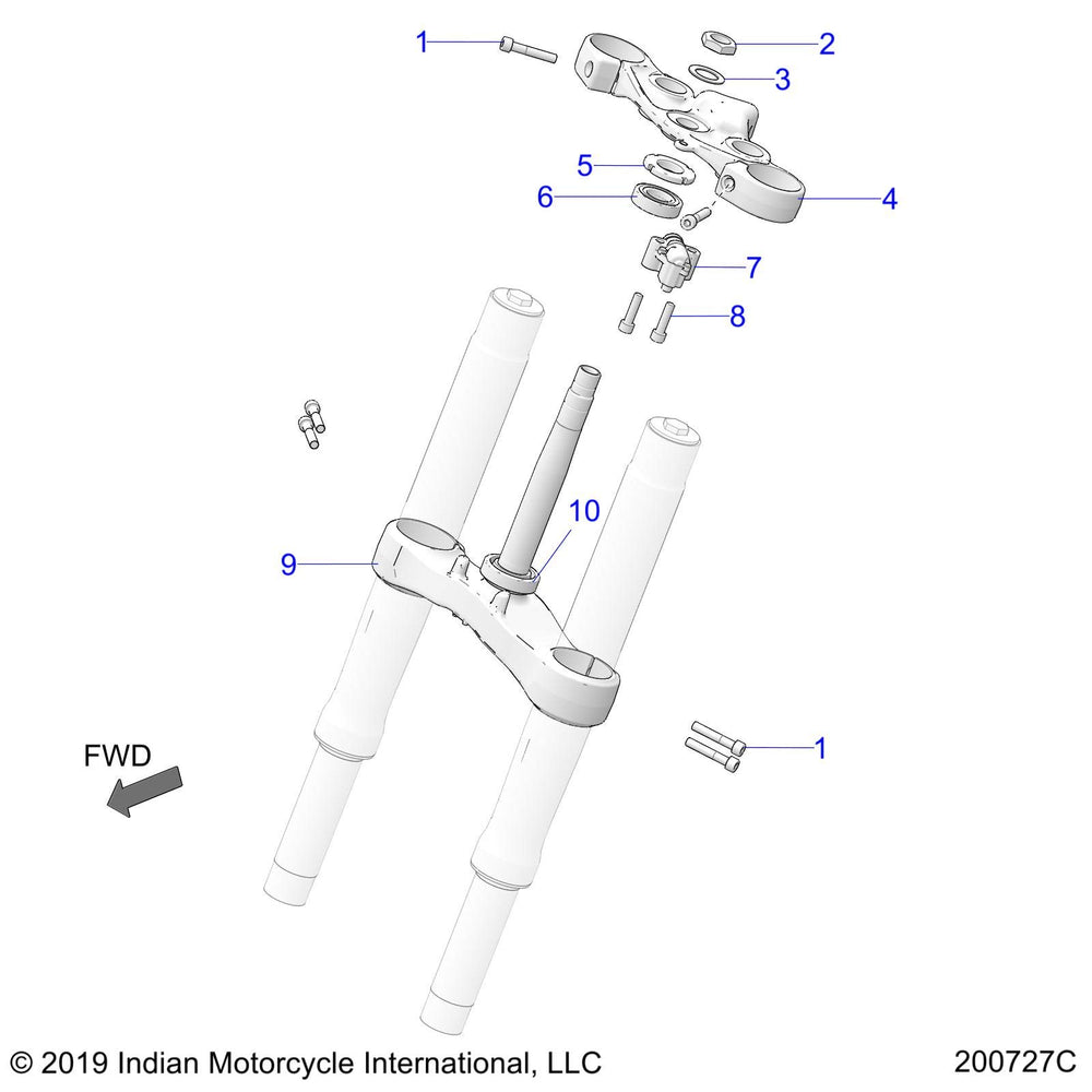 
                      
                        Indian Motorcycle CLAMP-TRPL,UPR,25,DEG,BLK, Genuine OEM Part 5142287-463, Qty 1
                      
                    