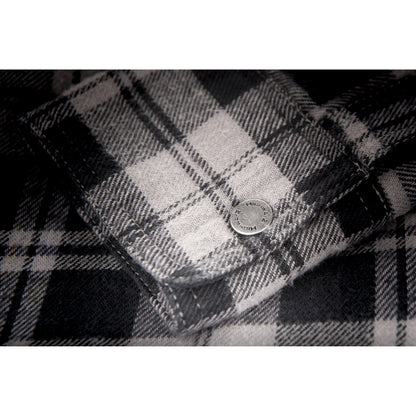 Marksman Flannel Black/Grey Md