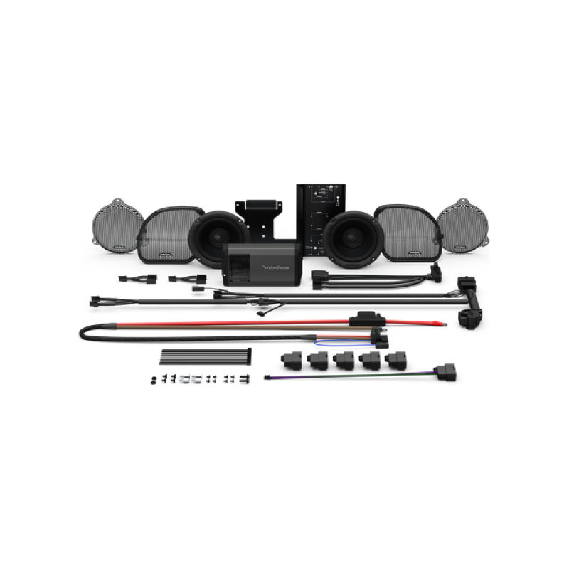 Rockford Fosgate 2014+ Harley Davidson Harley Davidson Road Glide/Street Glide Stage 2 Audio Kit