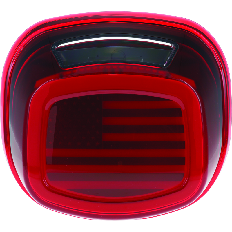 Kuryakyn Freedom Taillight Red Lens With License Light