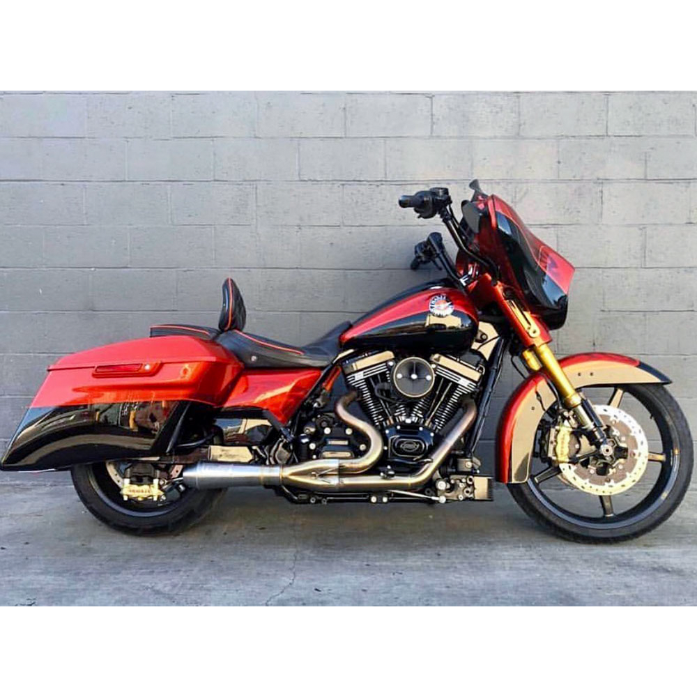 Front Mount Oil Cooler Tc Touring `09 16  Gloss Blk