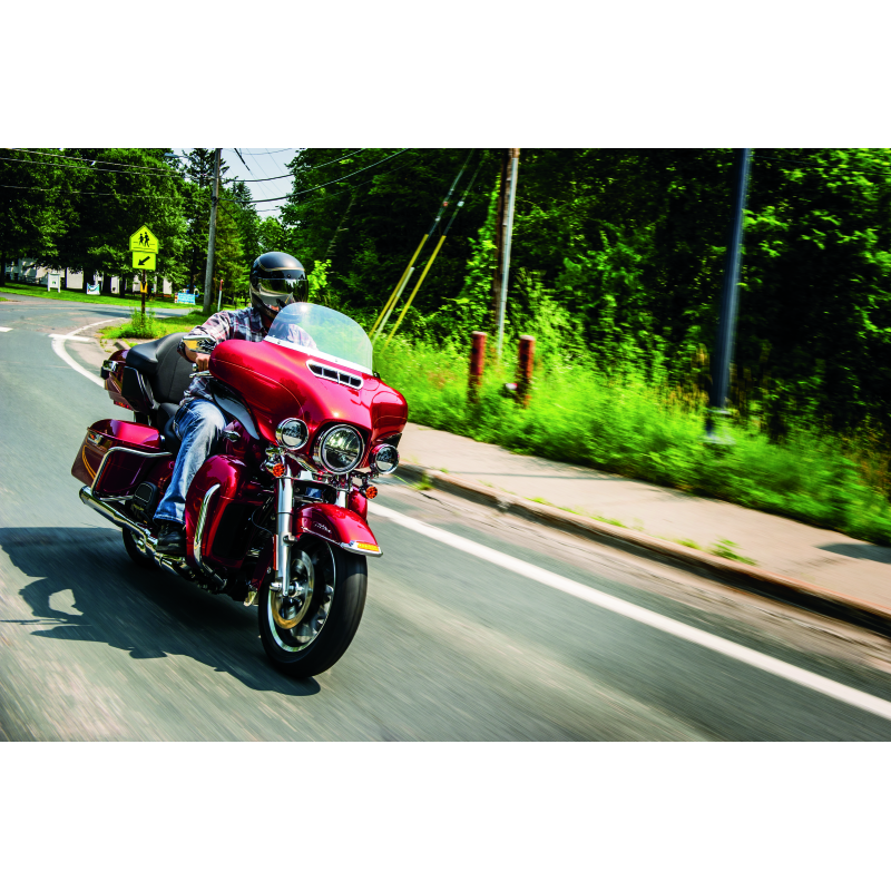 Kuryakyn Smooth Windshield Trim 14-Up Touring Chrome