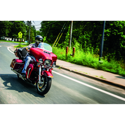 Kuryakyn Smooth Windshield Trim 14-Up Touring Chrome