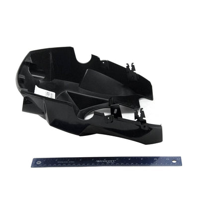 Polaris ATV Headlight Pod, Lower, Gloss Black, Genuine OEM Part 5435812-070, Qty 1