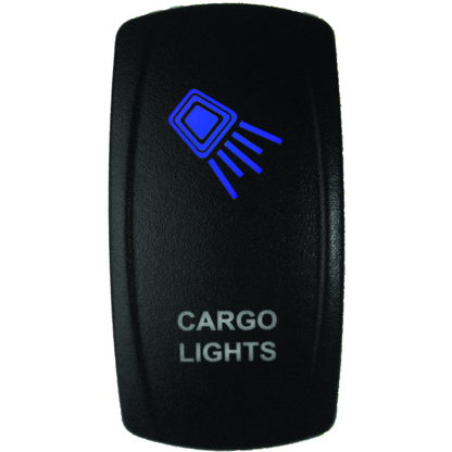 DragonFire Racing Lighted Switch Cargo Lights On/Off Blue