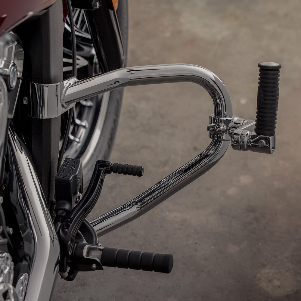 
                      
                        Indian Motorcycle Front Highway Bars for Specific Scout, Scout Rogue, Scout Rogue Sixty, Scout Bobber Models and More, Chrome, Steel, Pair, Engine and Fuel Tank Protection - 2881756-156
                      
                    