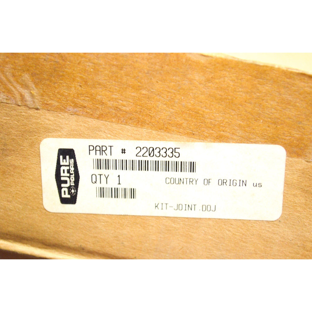 
                      
                        Polaris ATV Joint Kit, Genuine OEM Part 2203335, Qty 1
                      
                    