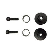 Indian Motorcycle Steel Top Mounted Spool Kit for Windshields, Black - 2881476